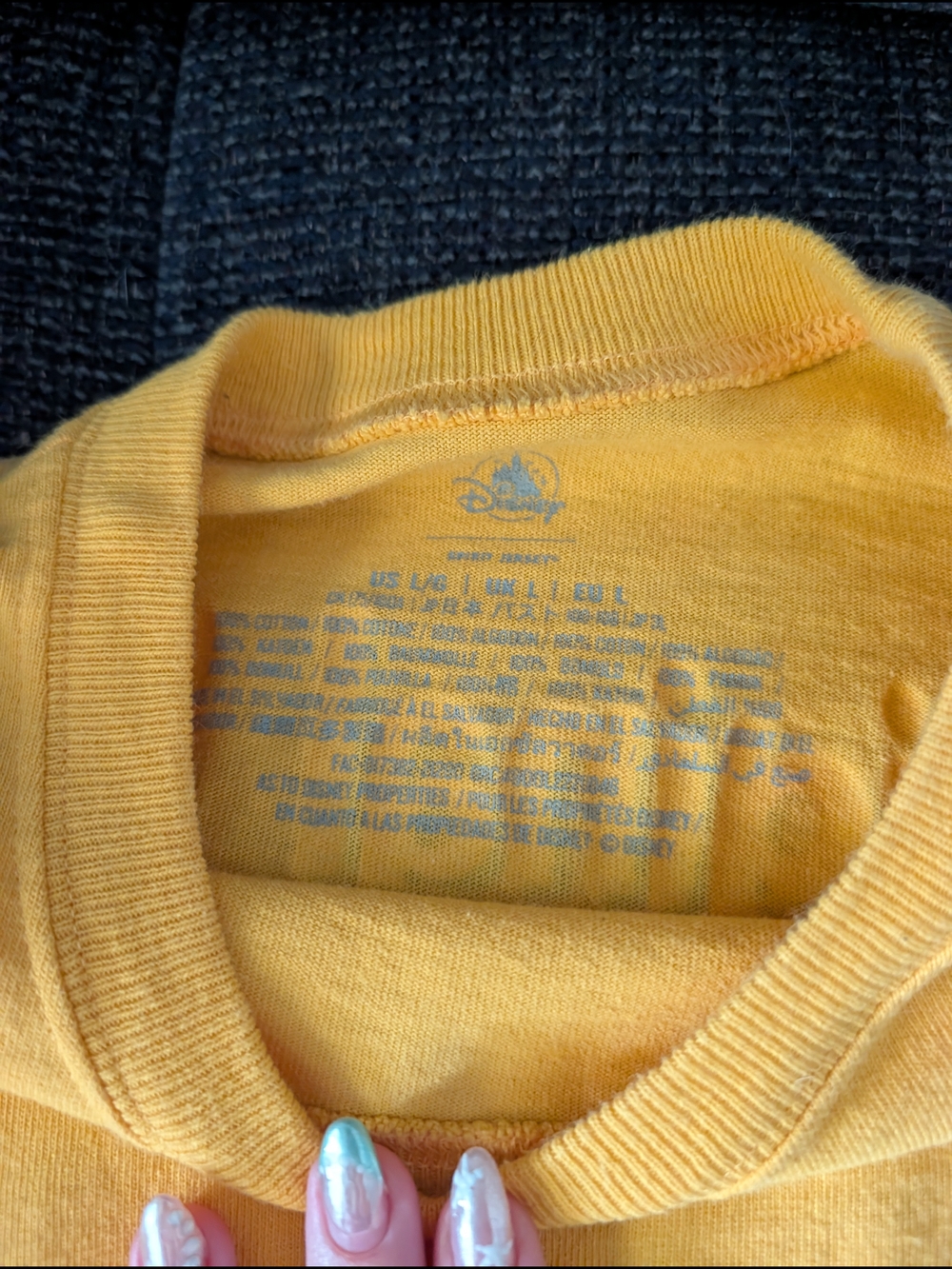 Disney Yellow Orange Character Print Sweatshirt - Picture 2 of 3